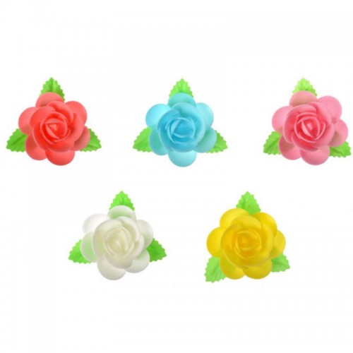 Set of 50 roses with leaves